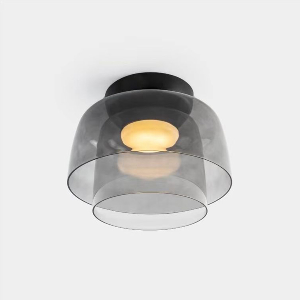 Nebula | Modern Layered Glowing Glass Dome Ceiling Light