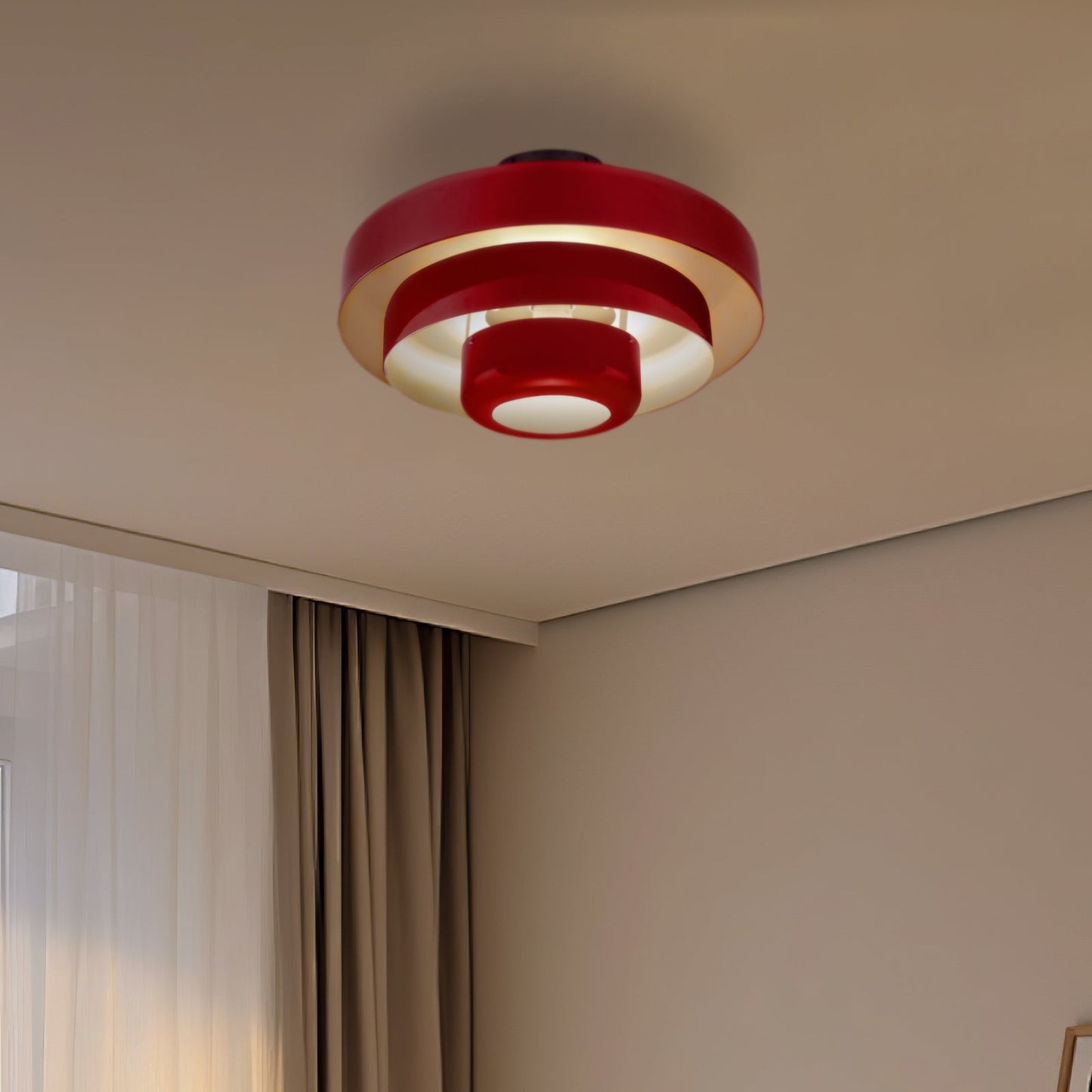 Modera | Retro Layered Drum Ceiling Light