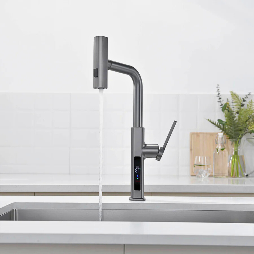 Nova | Smart Kitchen Mixer Tap With Pull Out Sprayer