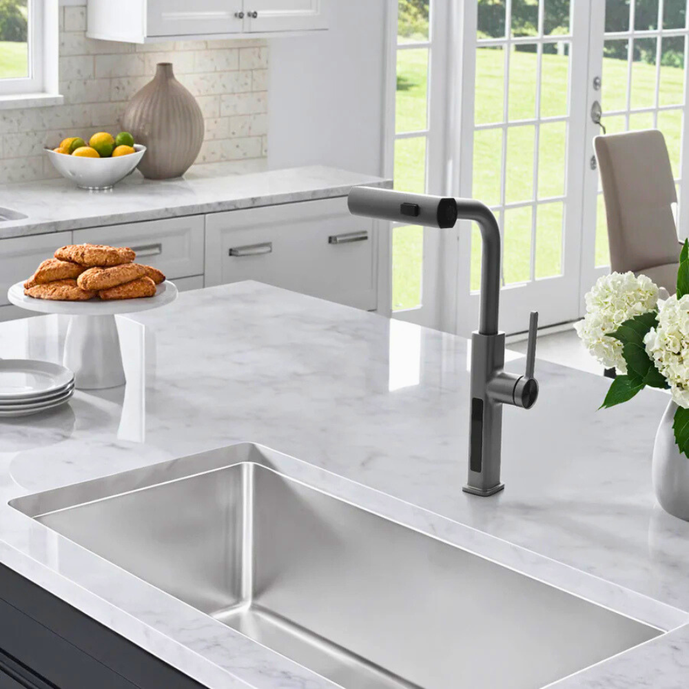Nova | Smart Kitchen Mixer Tap With Pull Out Sprayer