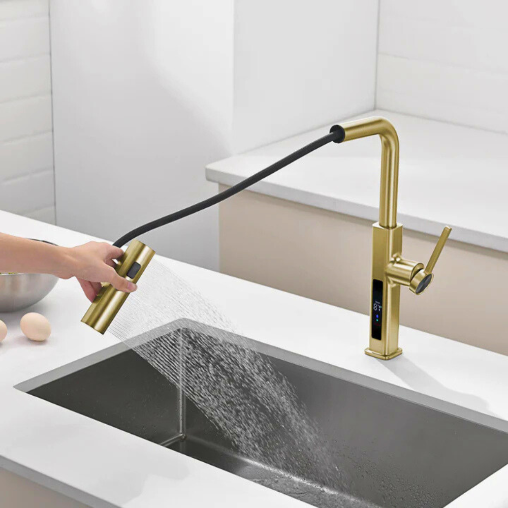 Nova | Smart Kitchen Mixer Tap With Pull Out Sprayer