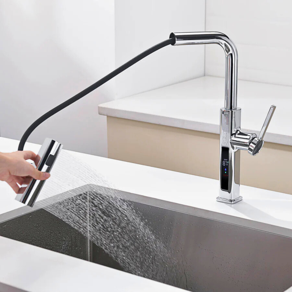 Nova | Smart Kitchen Mixer Tap With Pull Out Sprayer
