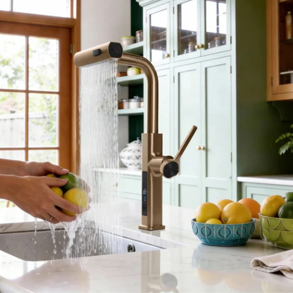 Nova | Smart Kitchen Mixer Tap With Pull Out Sprayer