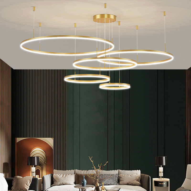 Zora | Modern Multi Ring Pendant Light