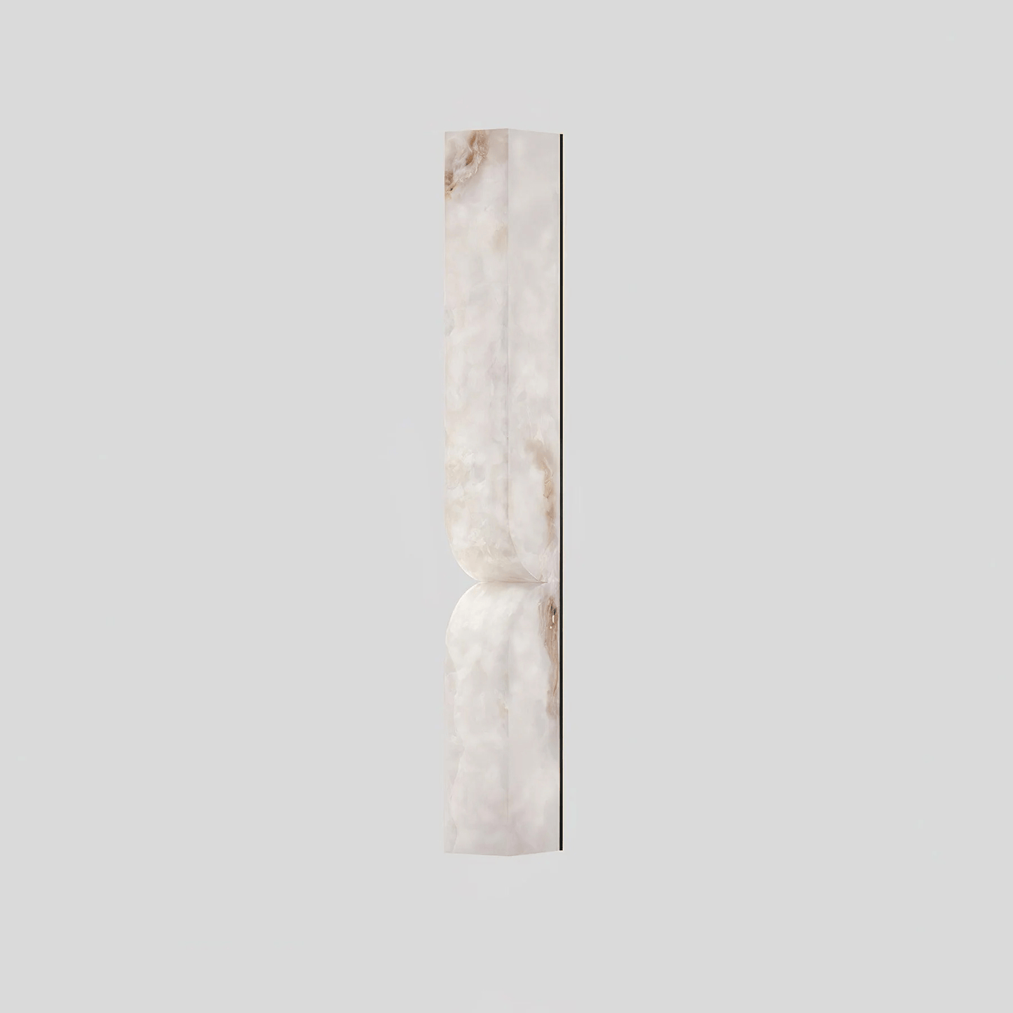 Marbrisso | Minimalist Carved Alabaster Stone Wall Light