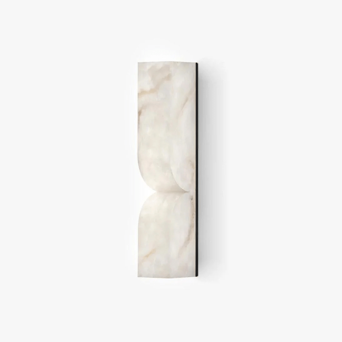 Marbrisso | Minimalist Carved Alabaster Stone Wall Light