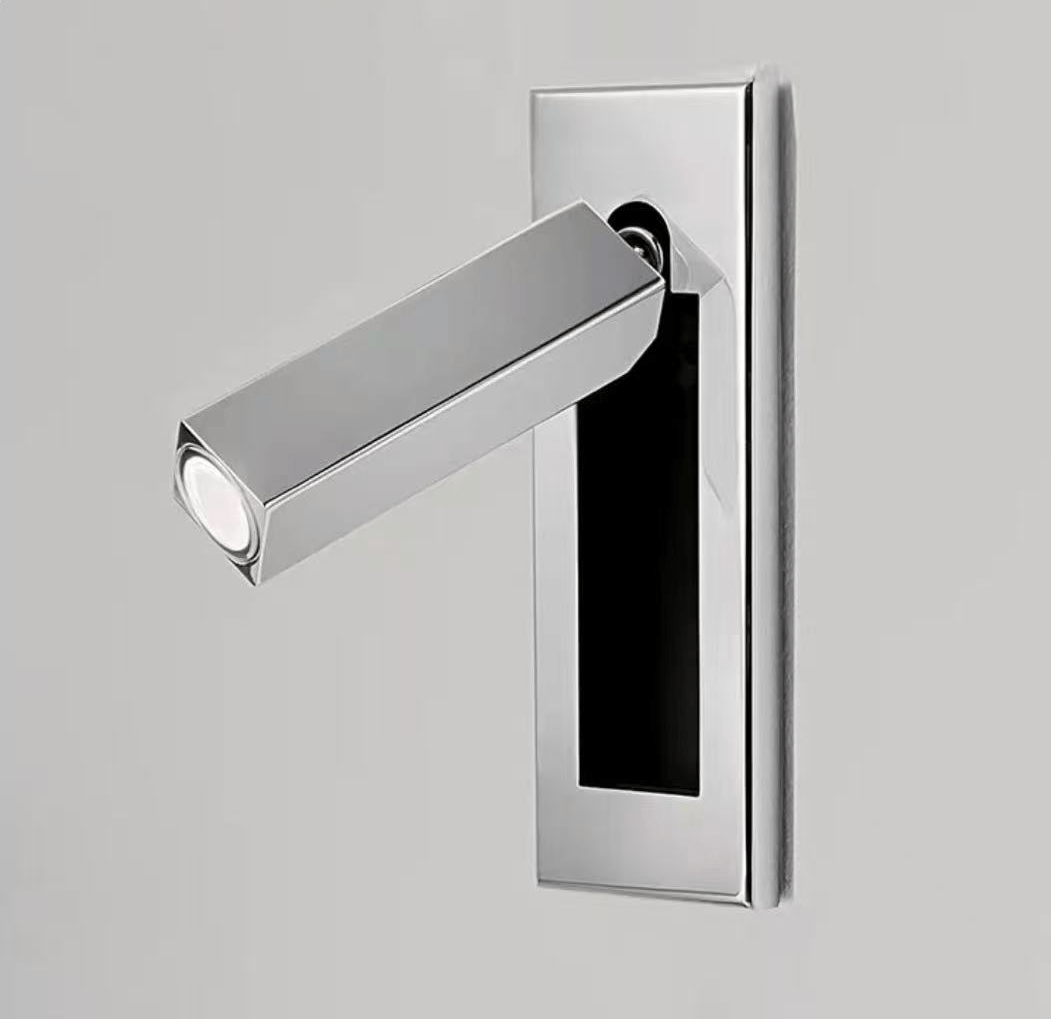 Vaelenor | Minimalist Concealed Retractable Bedside Reading Wall Light