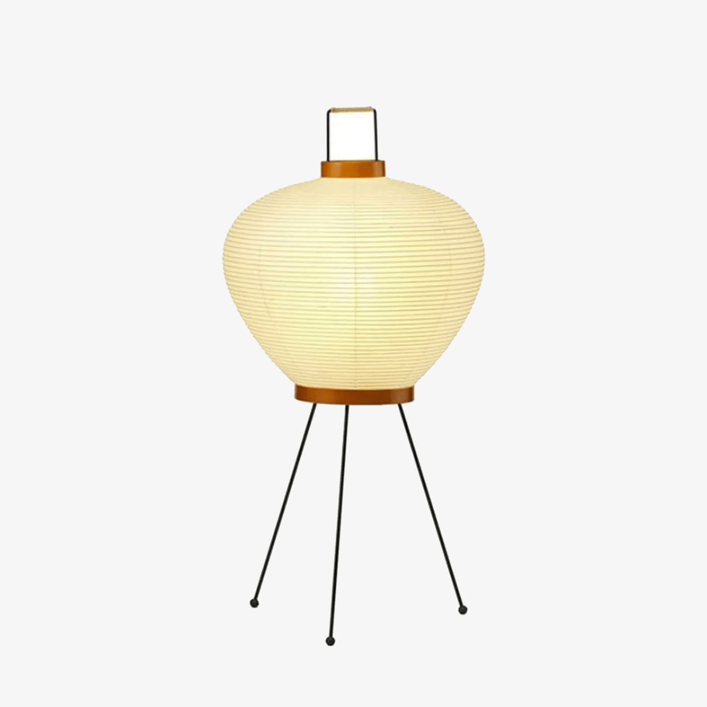 Kryntaleo | Japanese Ribbed Bamboo Silhouette Oriental Accent Table Lamp