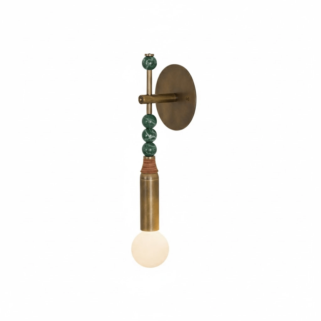 Mirathen | Sculptural Pierced Marble Sconce Wall Light