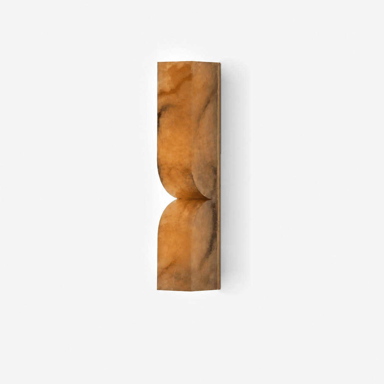 Marbrisso | Minimalist Carved Alabaster Stone Wall Light