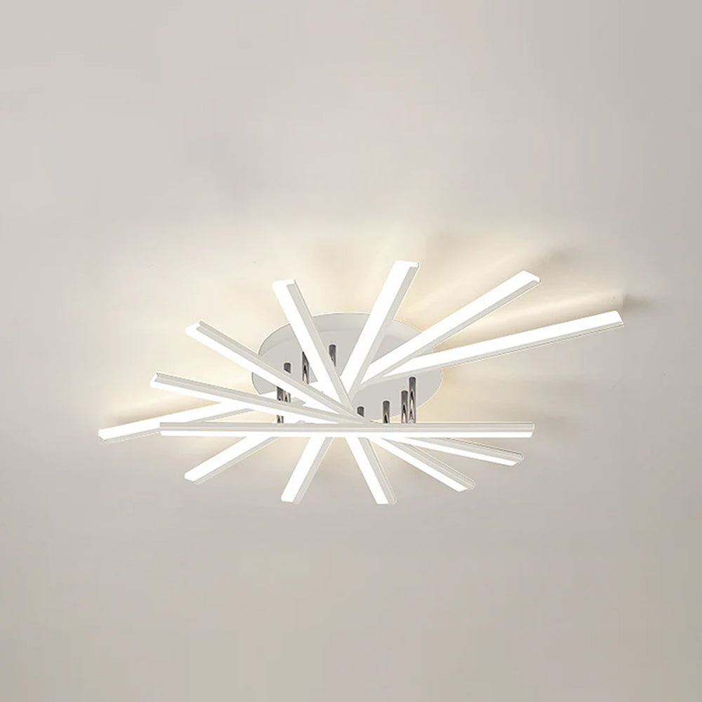 Astra | Modern Nordic Starburst Metal Ceiling Light