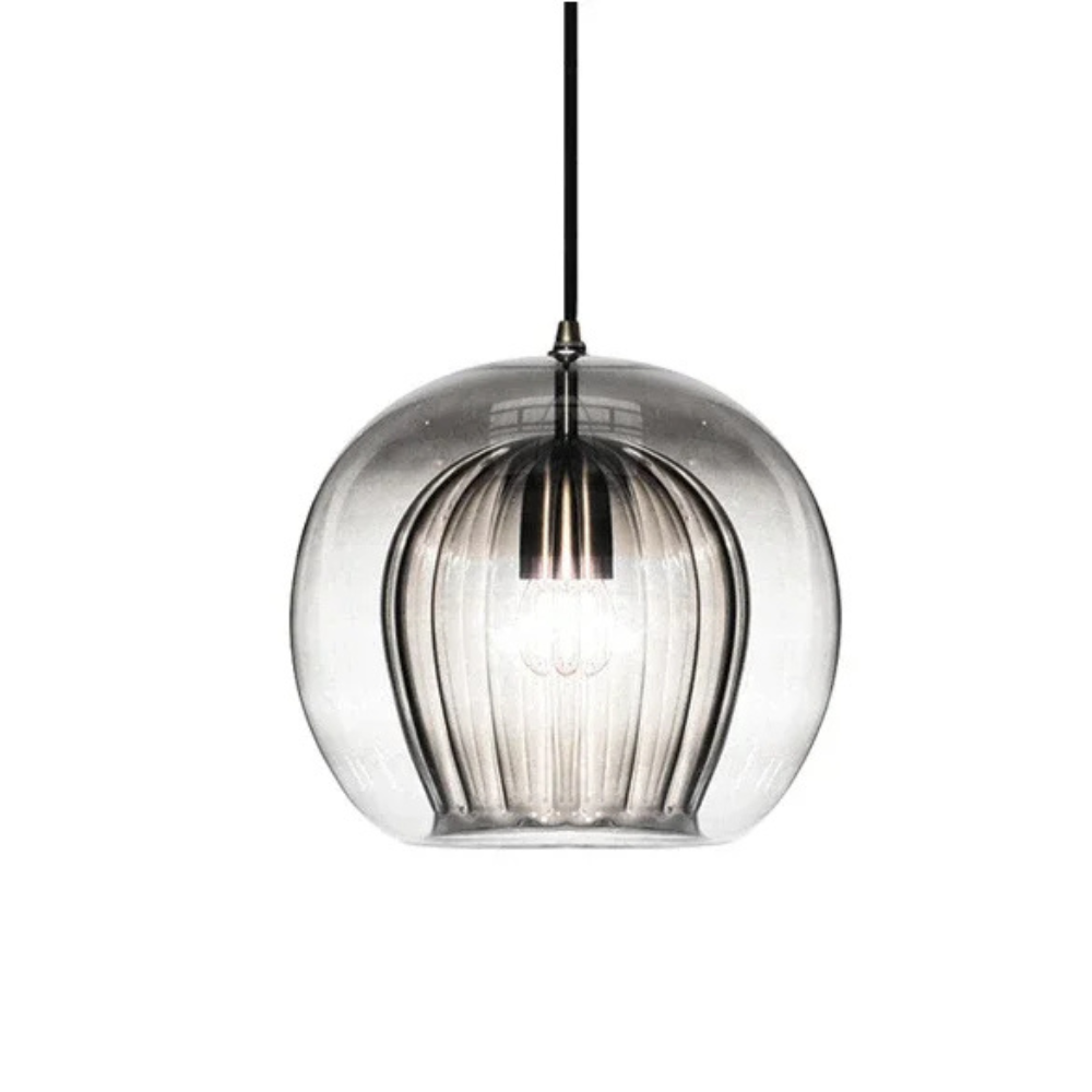 Lucia | Modern Handblown Glass Globe Pendant Light