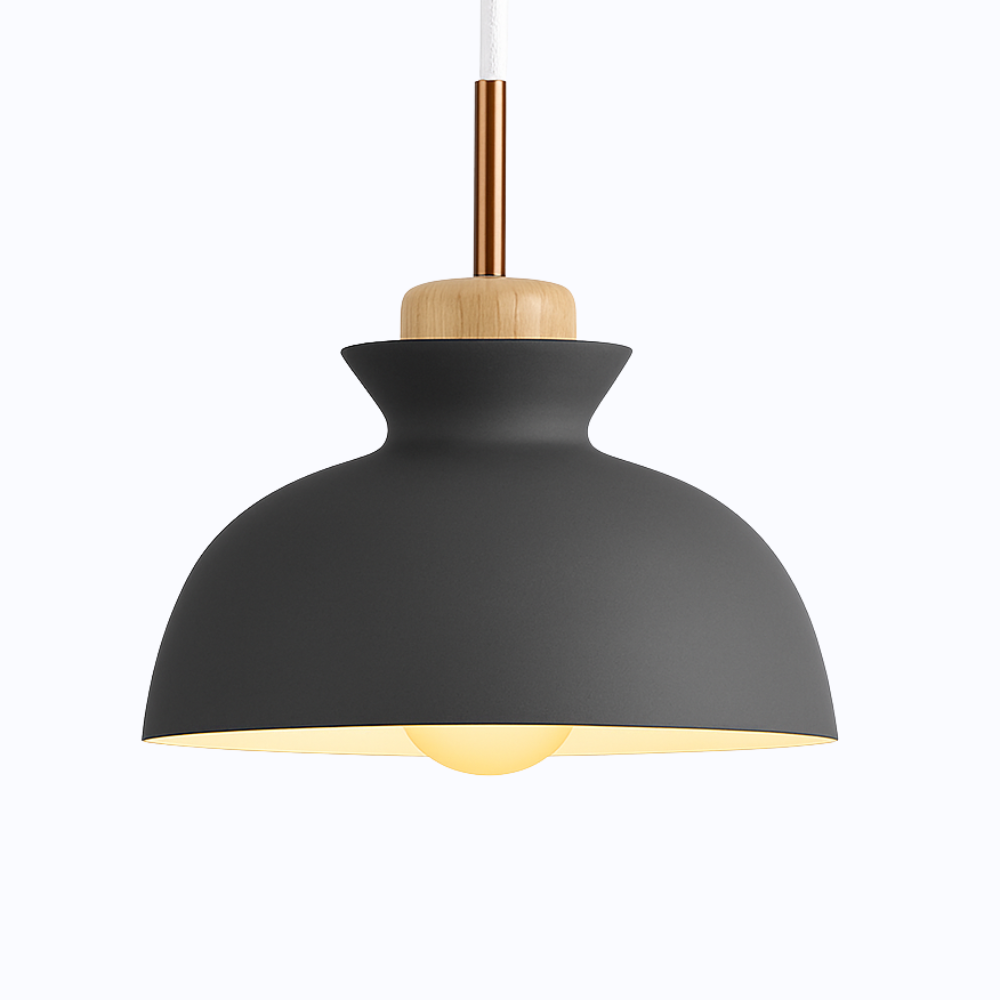Ferune | Nordic Industrial Metal Shade Pendant Light