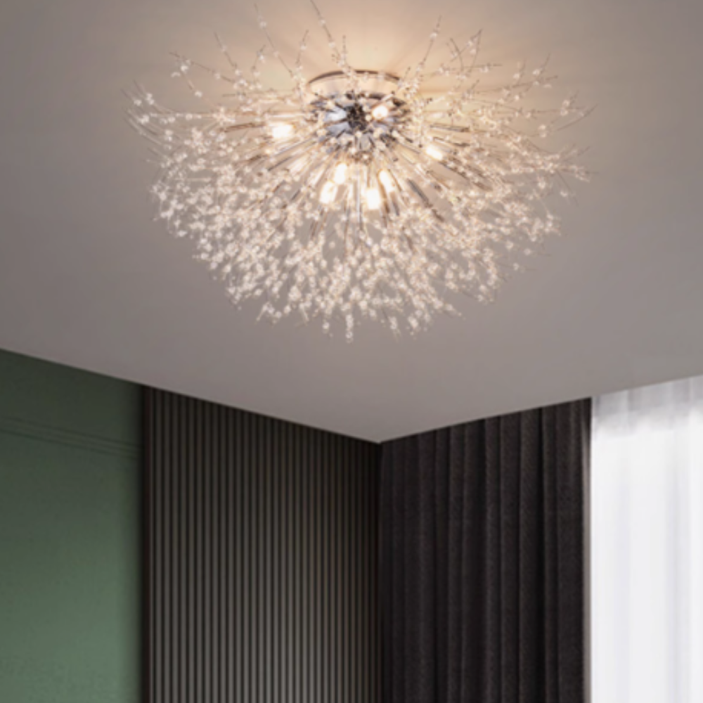 Aethelis | Starburst Firework Dandelion Pendant and Ceiling Light
