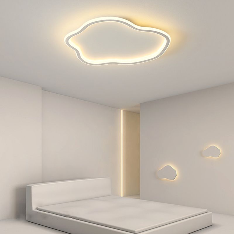 Theliss | Modern Cloud Silhouette Flush Mount Ceiling Light