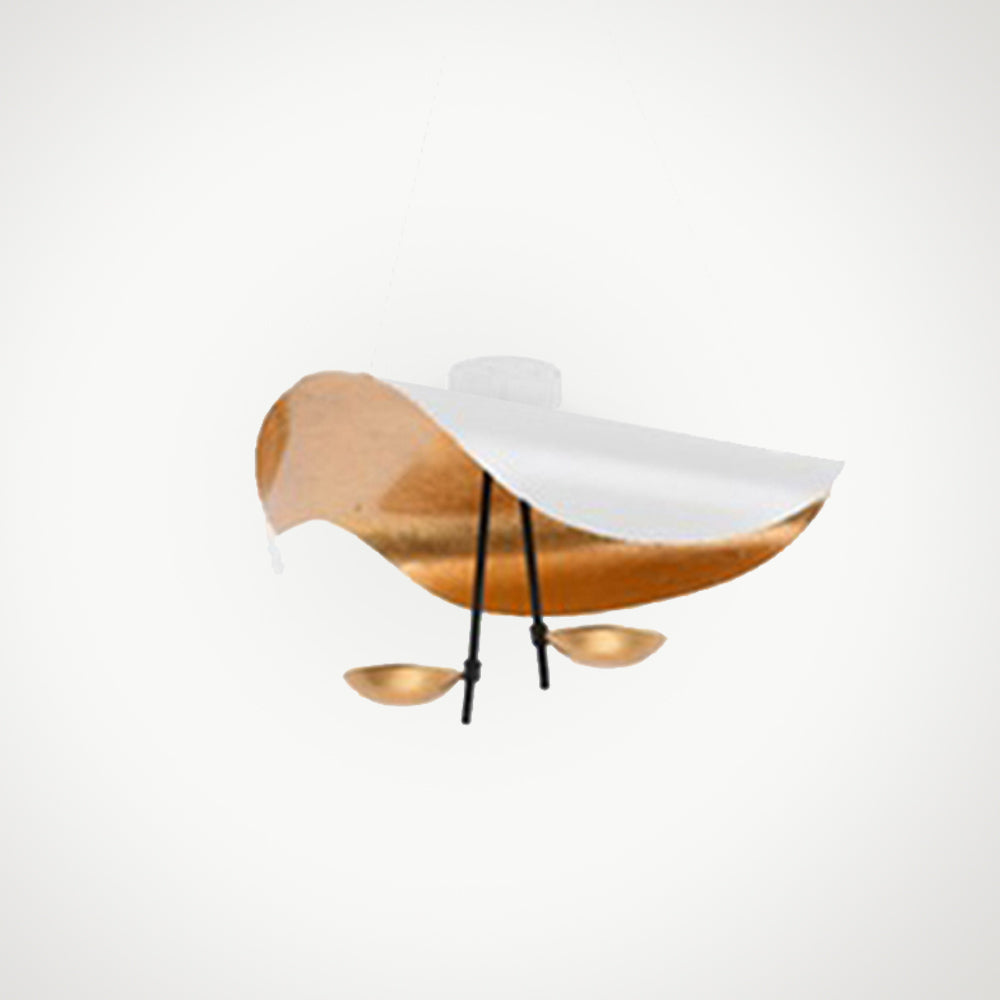 Elnari | Sculpted Leaf Silhouette Modern Pendant Ceiling Light