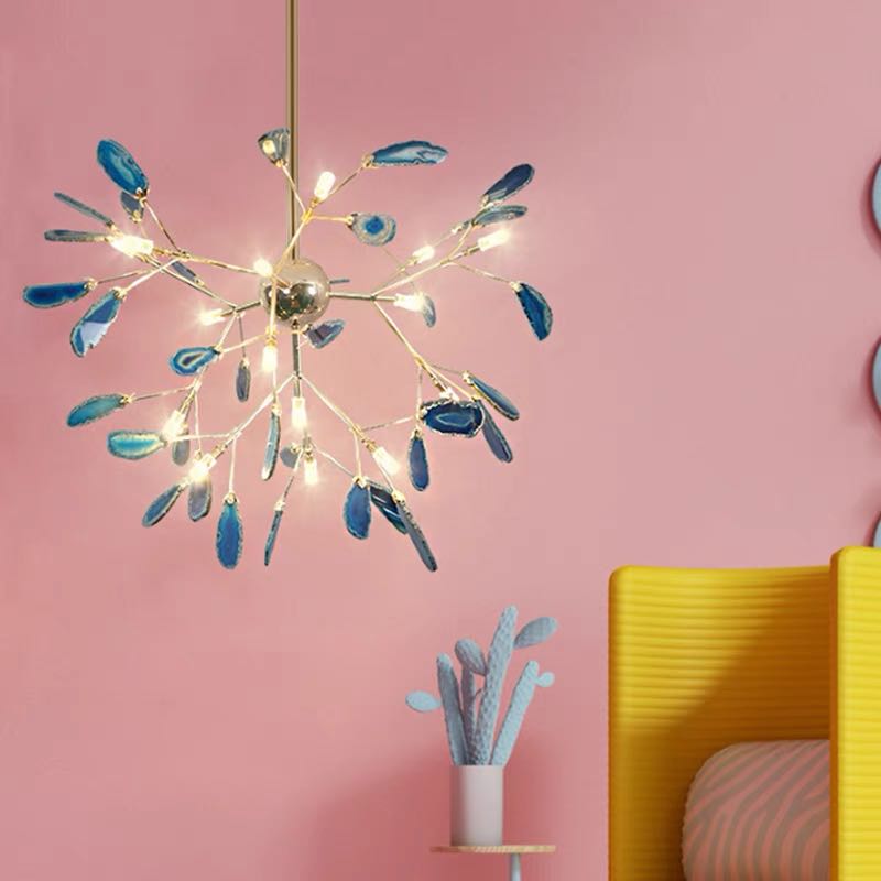 Vivida | Creative Artistic Colorful Branching Sputnik Chandelier