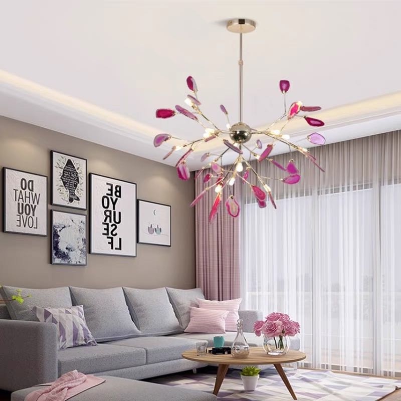 Vivida | Creative Artistic Colorful Branching Sputnik Chandelier