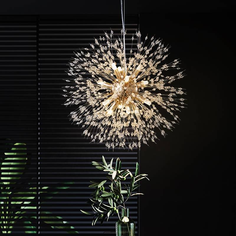 Aethelis | Starburst Firework Dandelion Pendant and Ceiling Light
