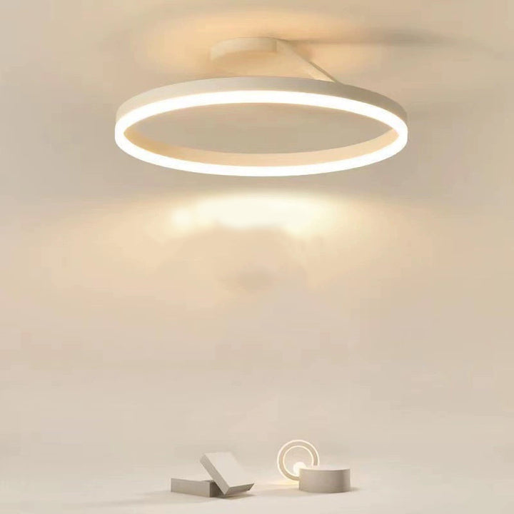 Aeris | Nordic Circular Metal Flush Mount Ceiling Light