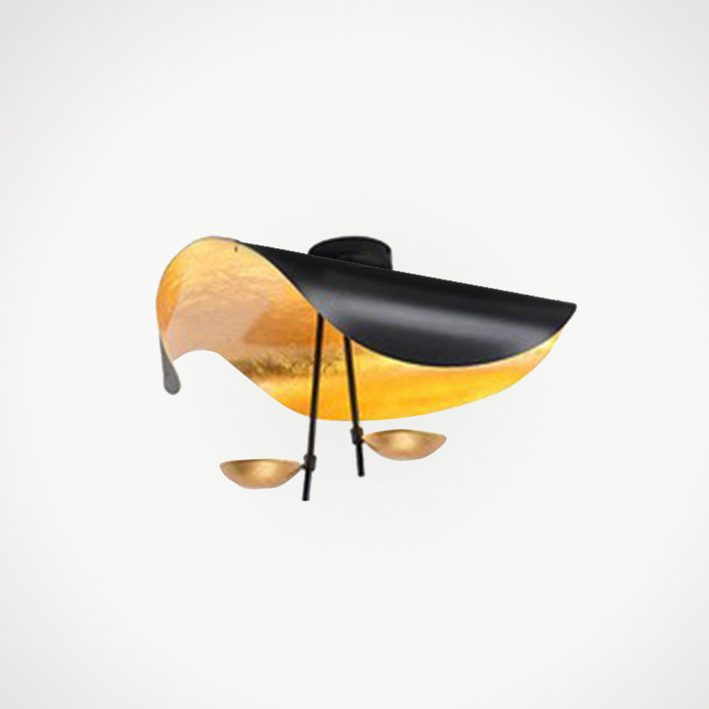 Elnari | Sculpted Leaf Silhouette Modern Pendant Ceiling Light