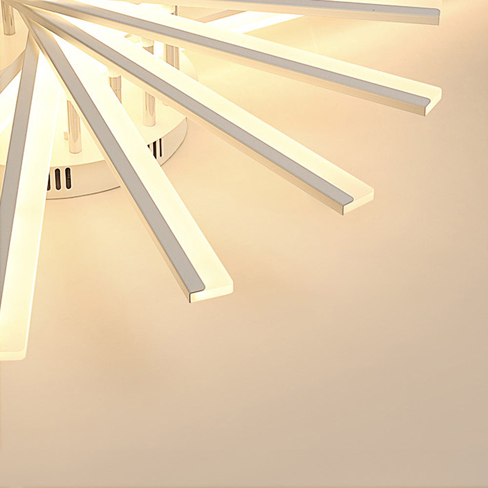 Astra | Modern Nordic Starburst Metal Ceiling Light
