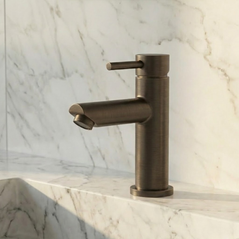 Calia | Modern Monobloc Bathroom Basin Mixer Tap with Aerator