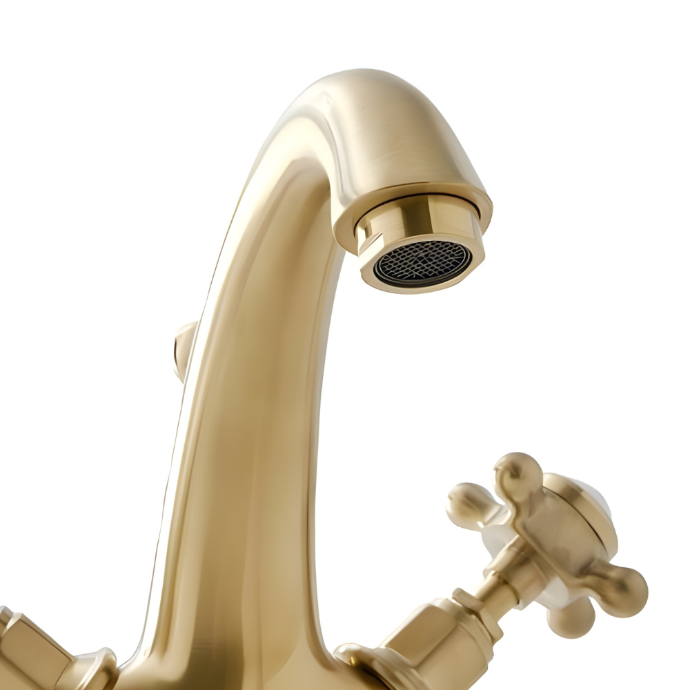 Noble | Traditional Bathroom Tap With Crosshead Handles