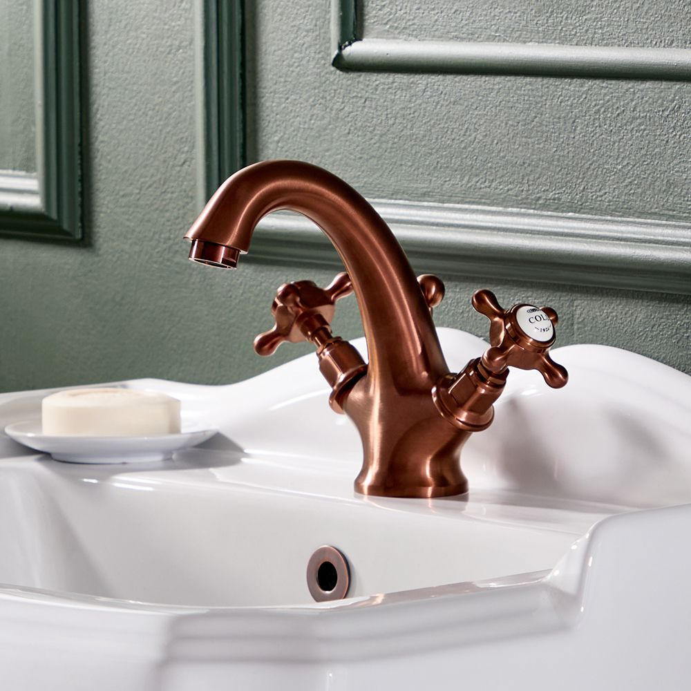 Noble | Traditional Bathroom Tap With Crosshead Handles