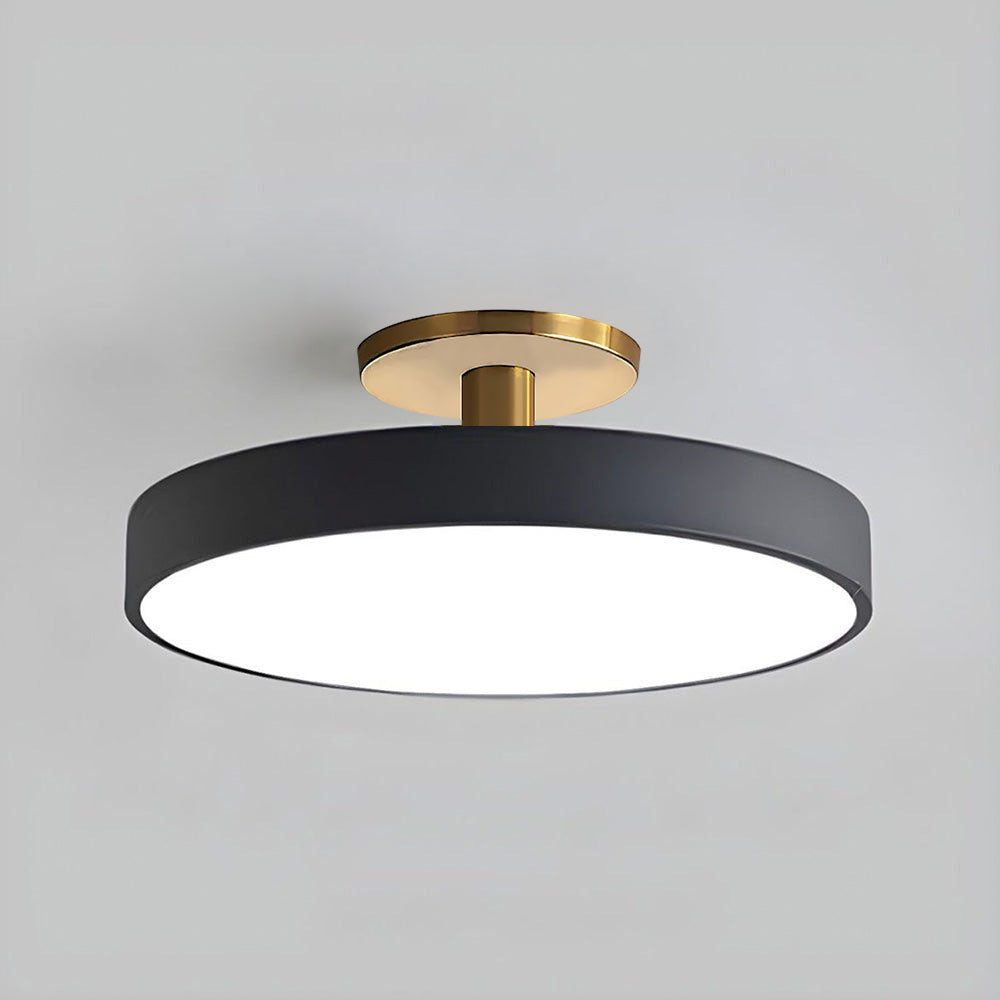 Orbi | Sleek Round Flush Mount Ceiling Light