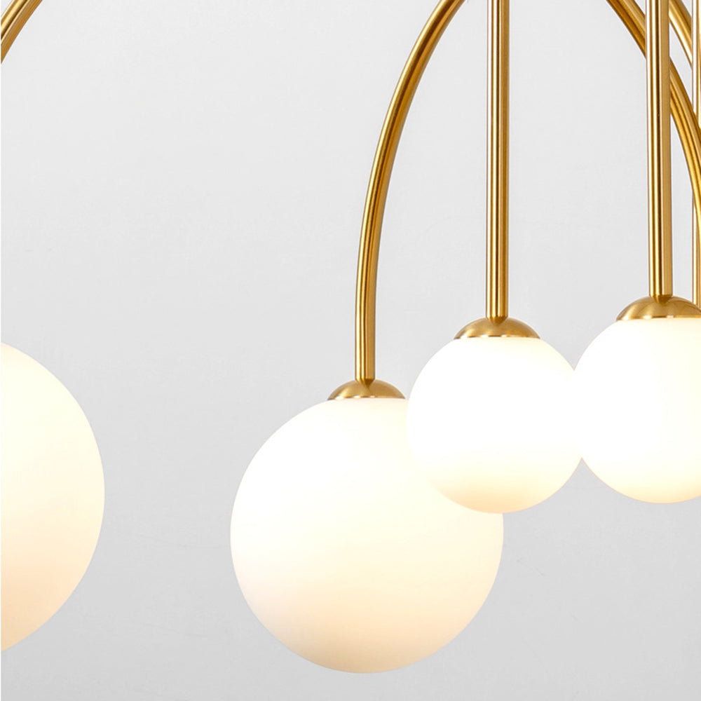 Elvandar | Minimalist Multi Sphere Globe Cluster Pendant Light
