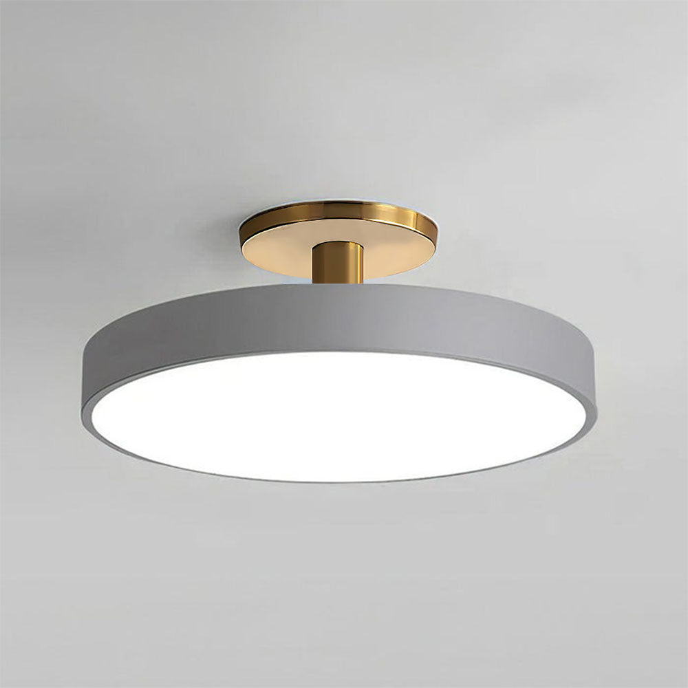 Orbi | Sleek Round Flush Mount Ceiling Light