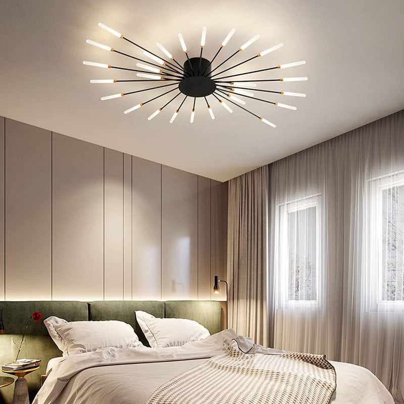 Astra | Artistic Fireworks Design Flush Mount Ceiling Light