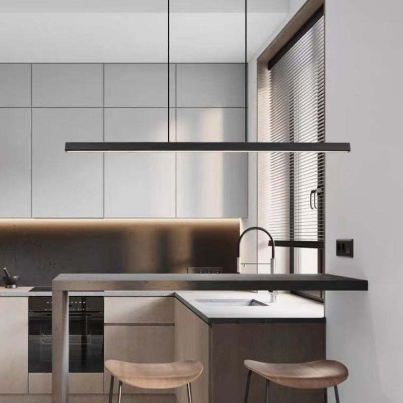 Vespera | Minimalist Linear Suspension LED Ceiling Pendant Light