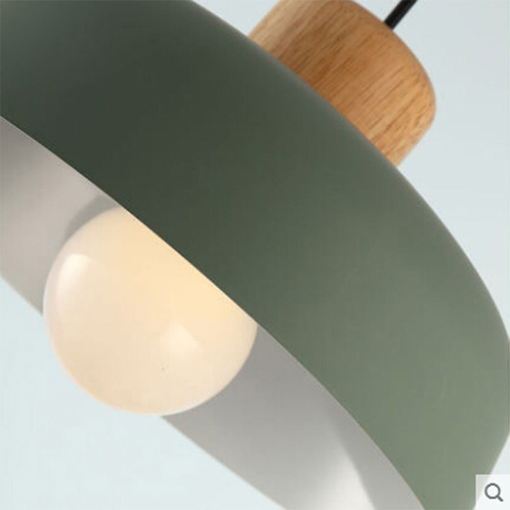 Ligna | Minimalist Scandinavian Matte Dome Pendant Light