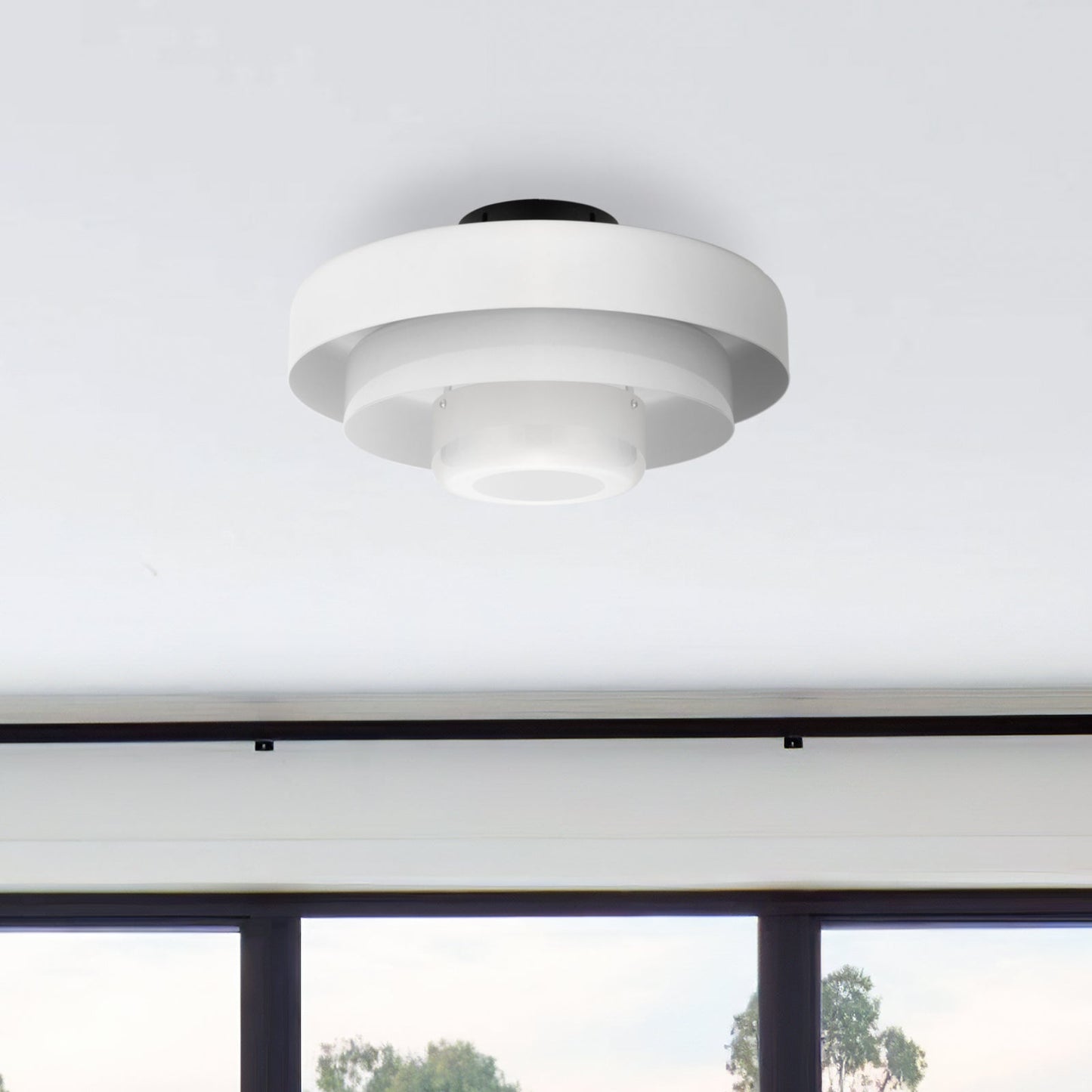 Modera | Retro Layered Drum Ceiling Light
