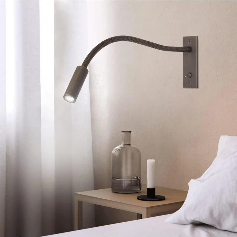 Kaelo | Sleek Flexible and Adjustable Reading Spotlight Wall Light