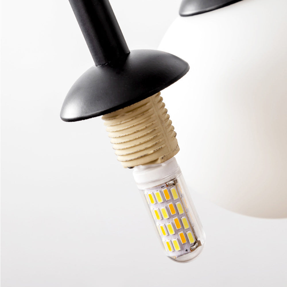 Elvandar | Minimalist Multi Sphere Globe Cluster Pendant Light