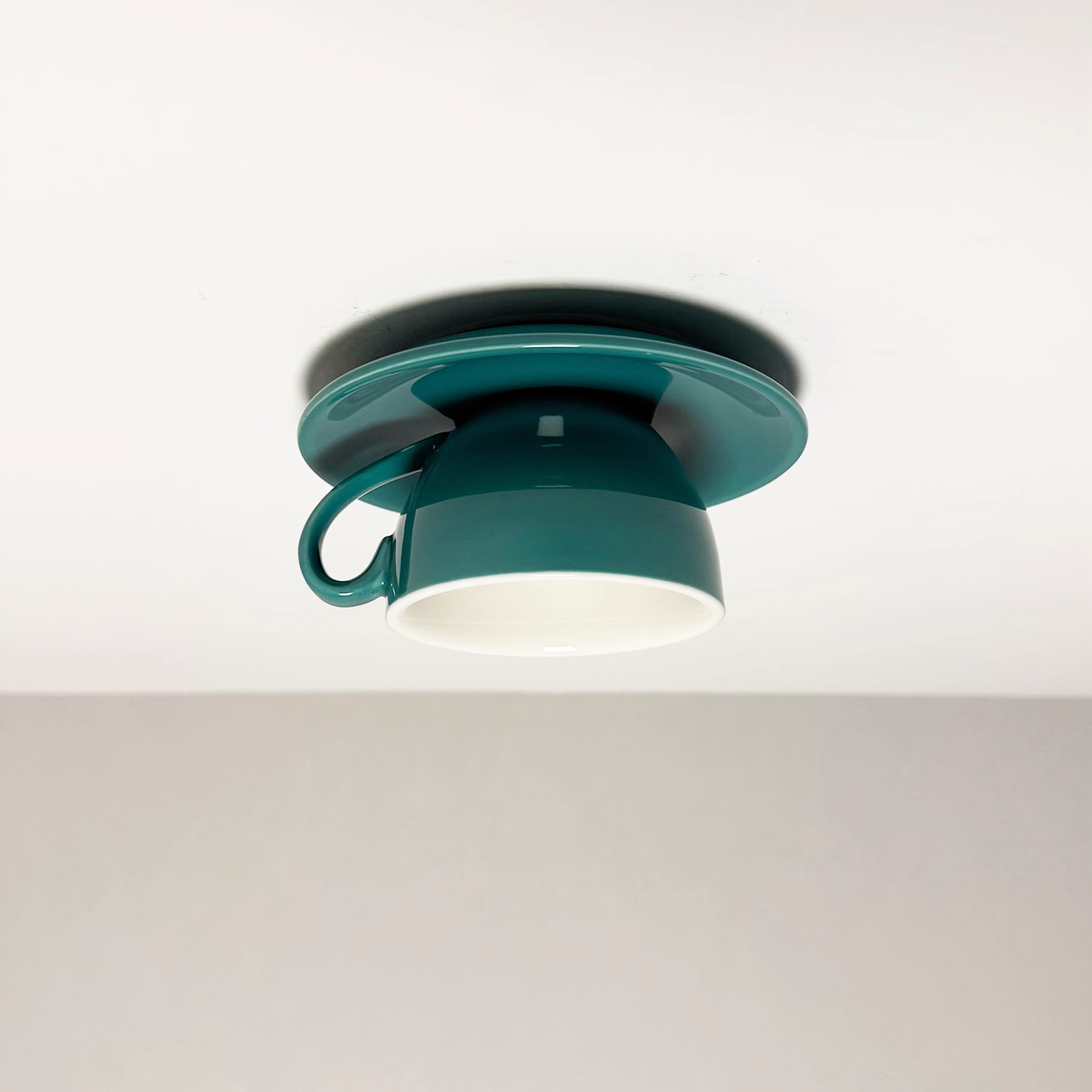 Valentina | Modern Ceramic Coffee Cup Flush Mount Ceiling Light