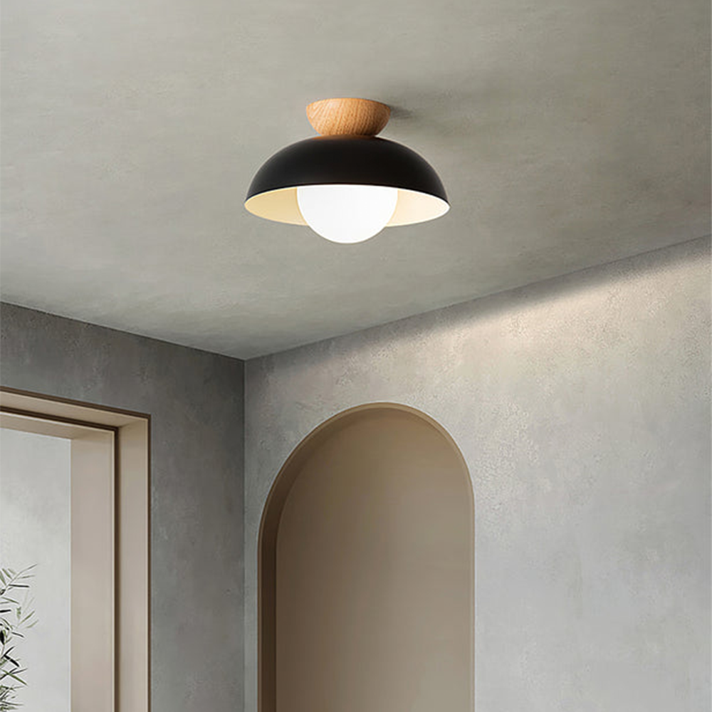 Lumiya | Modern Nordic Metal Dome Ceiling Light