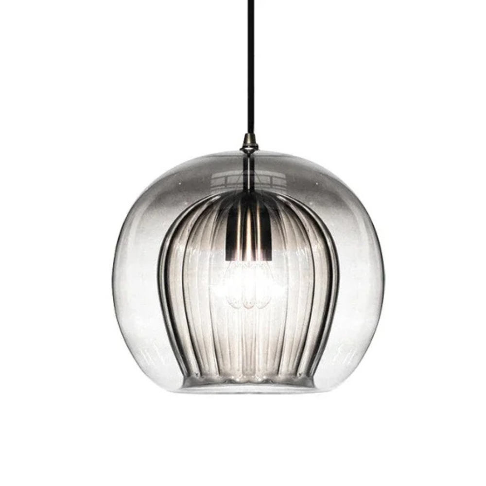 Lucia | Modern Handblown Glass Globe Pendant Light