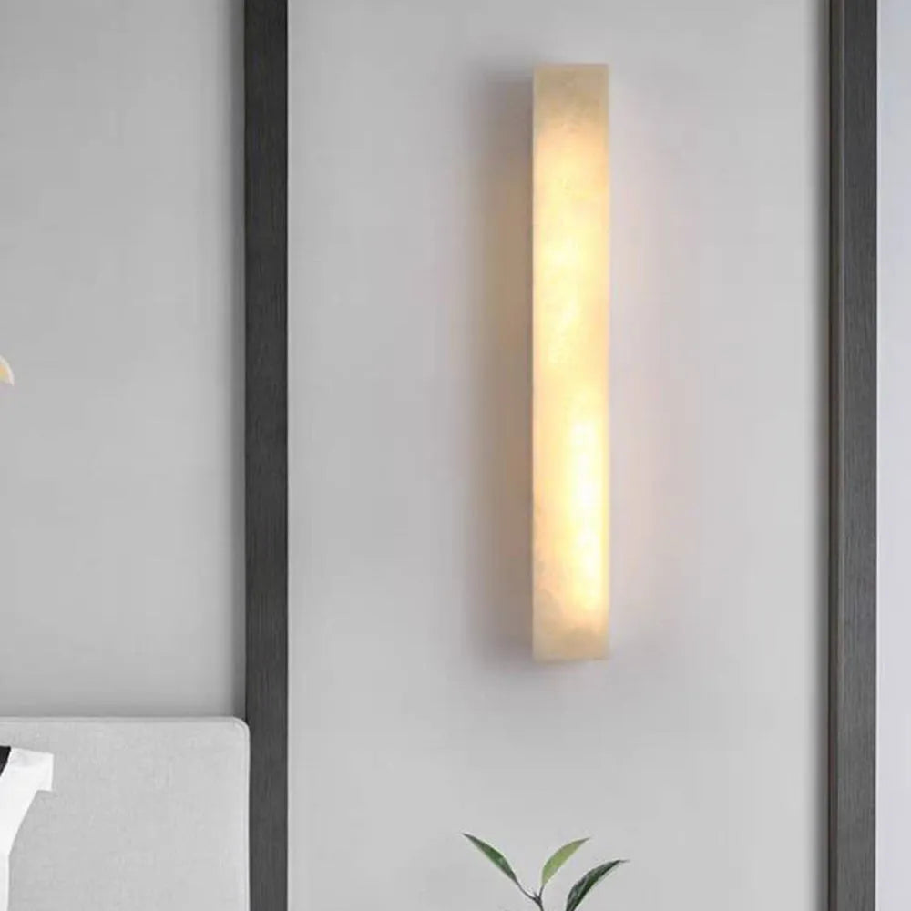 Aerisvall | Modern Geometric Slim Rectangular Outdoor Wall Light