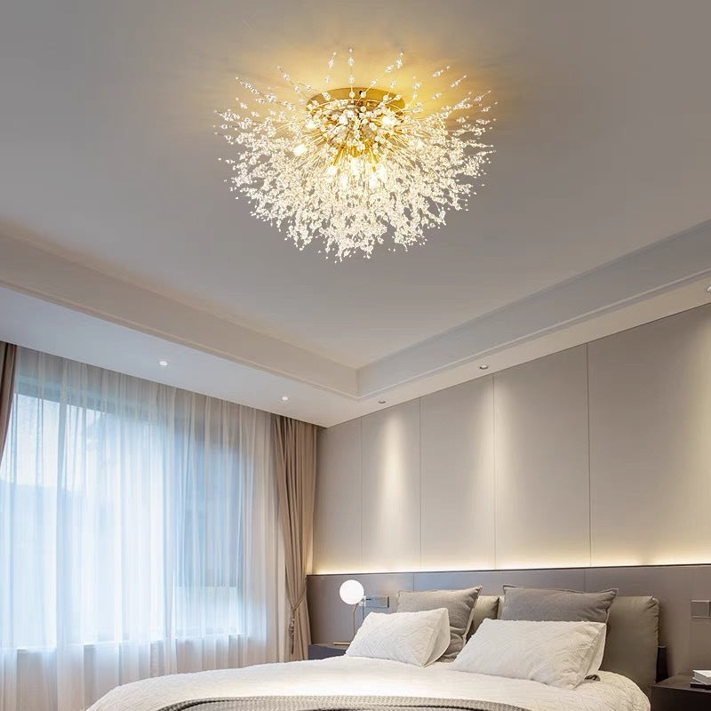 Aethelis | Starburst Firework Dandelion Pendant and Ceiling Light