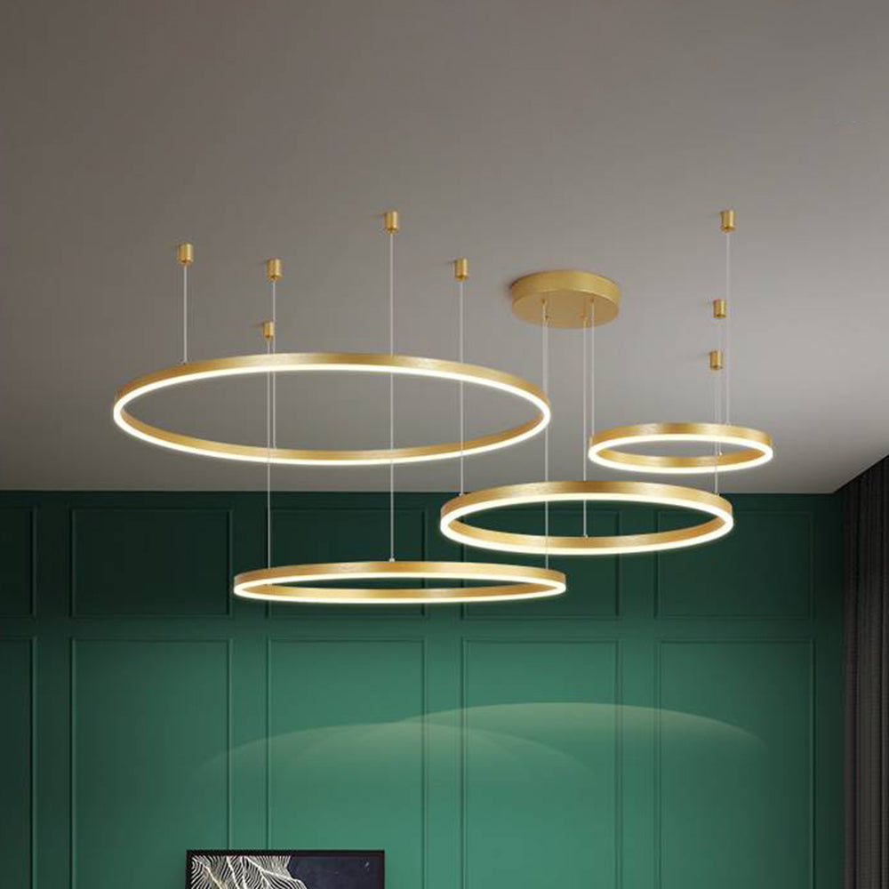 Zora | Modern Multi Ring Pendant Light