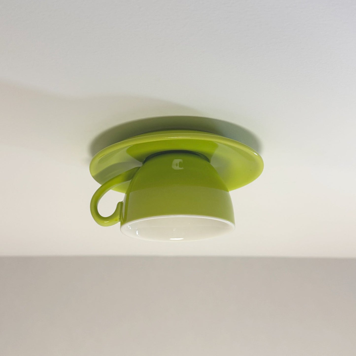 Valentina | Modern Ceramic Coffee Cup Flush Mount Ceiling Light