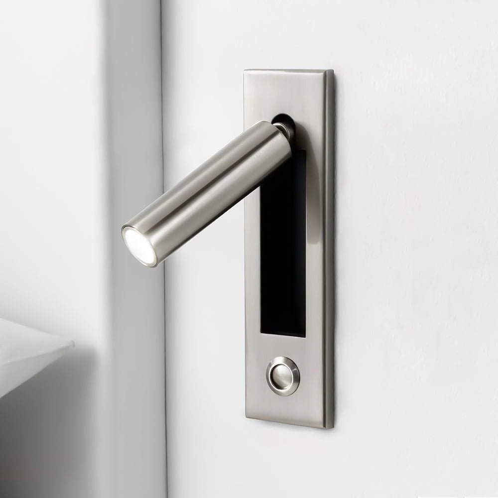 Vaelenor | Minimalist Concealed Retractable Bedside Reading Wall Light