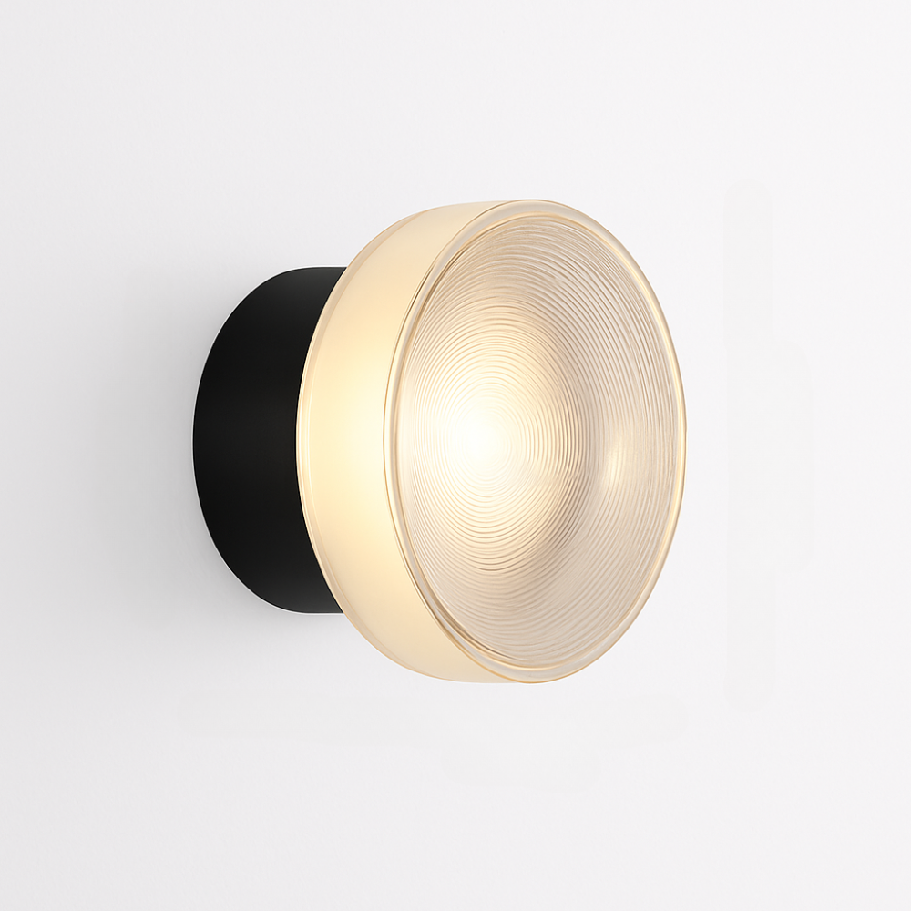 Velisyn | Modern Round LED Wall Light Sconce With Frosted Glass