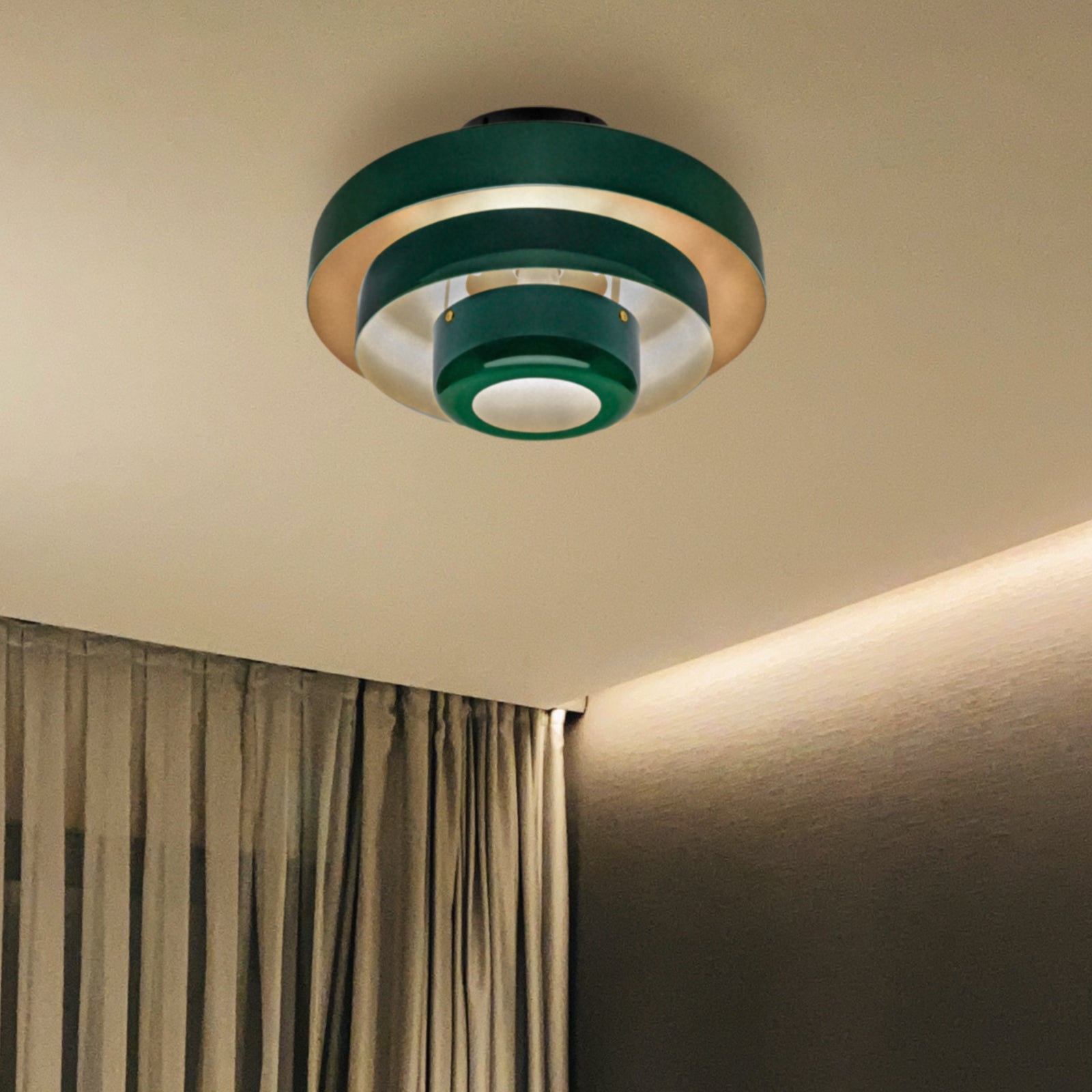 Modera | Retro Layered Drum Ceiling Light