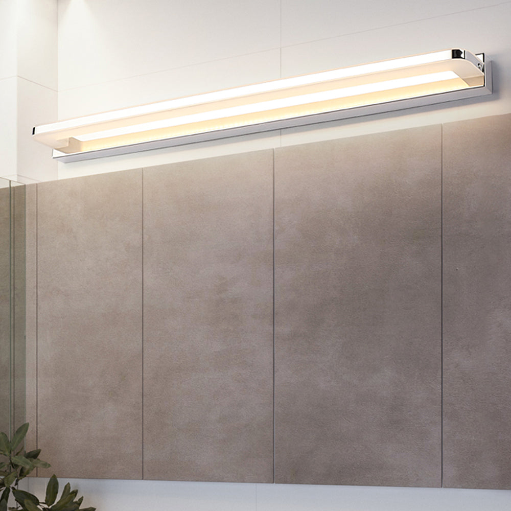 Luvir | Sleek Rectangular Mirror Front Wall Light