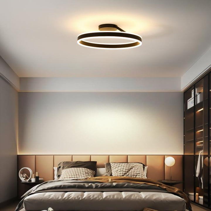 Aeris | Nordic Circular Metal Flush Mount Ceiling Light